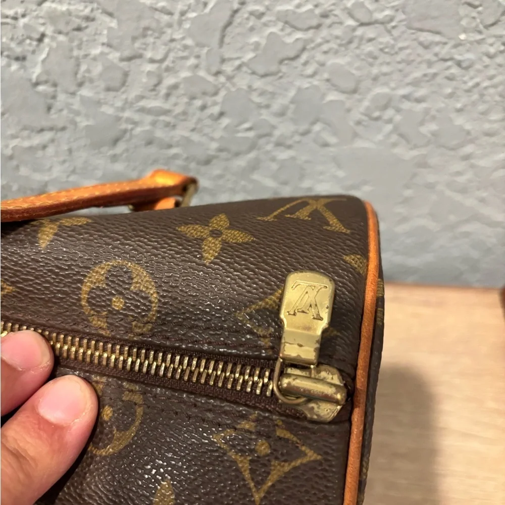 Louis Vuitton Barrel Monogram Brown Papillon Bag 30